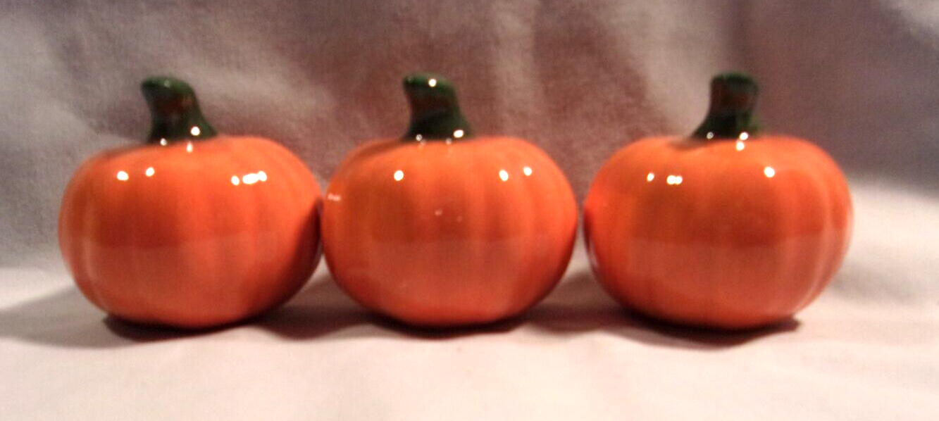ToothPick Holder L*579 -49.349 CERAMIC Pumpkin Toothpick Holder CRAFTED BY LLBELL DOES NOT APPLY - фотография #8