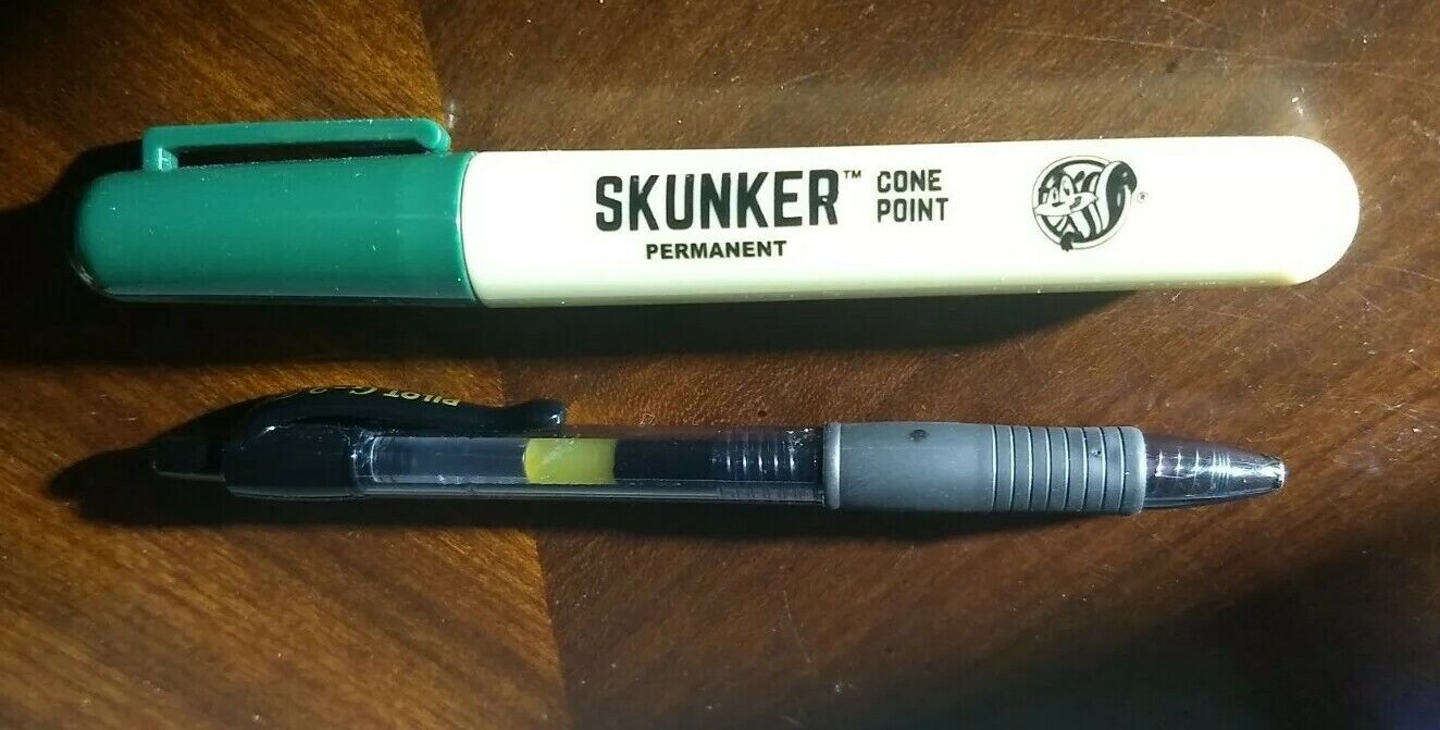 2 x Skunk Brand Skunker Discrete Smell Proof Doob Tube Pen Pre-Roll Storage Case Без бренда - фотография #2