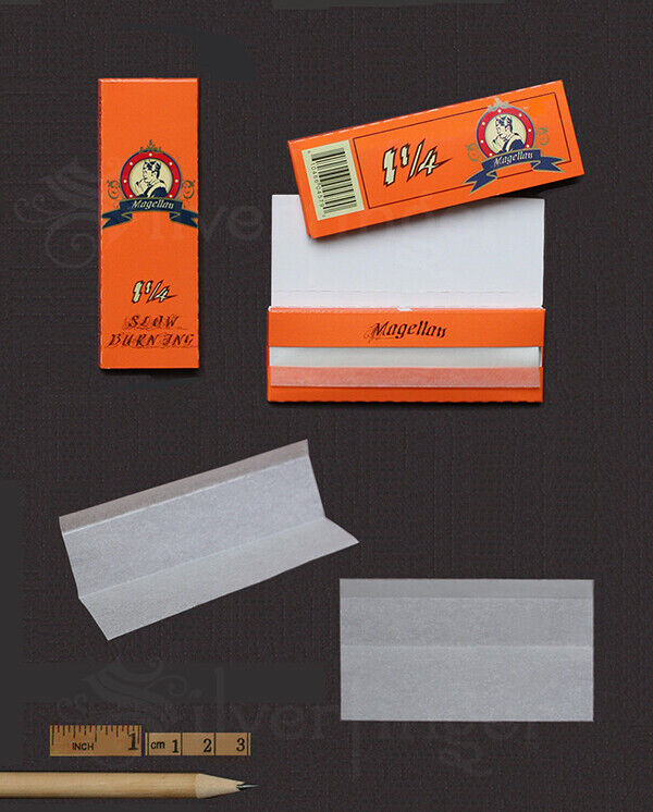 ROLLING PAPERS 15 PACKS 1.25 1¼ 77x45 mm 32 Leaves Cigarette Paper THEY ROCK! Magellan - фотография #2