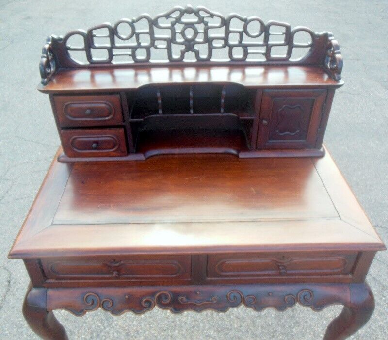 Antique Chinese DESK Table Console  Carved.   Ming Style. Без бренда - фотография #4