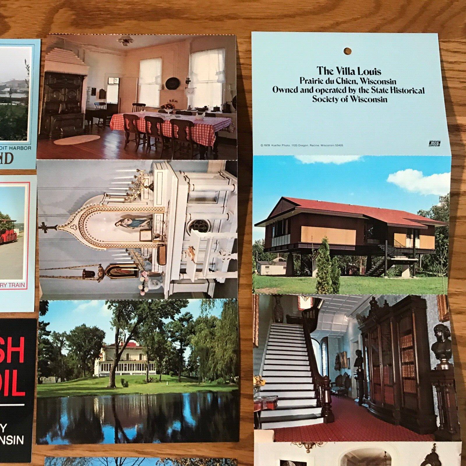 Lot of 14 Vintage Postcards 1980s Wisconsin  Locations Color Photos Без бренда - фотография #5