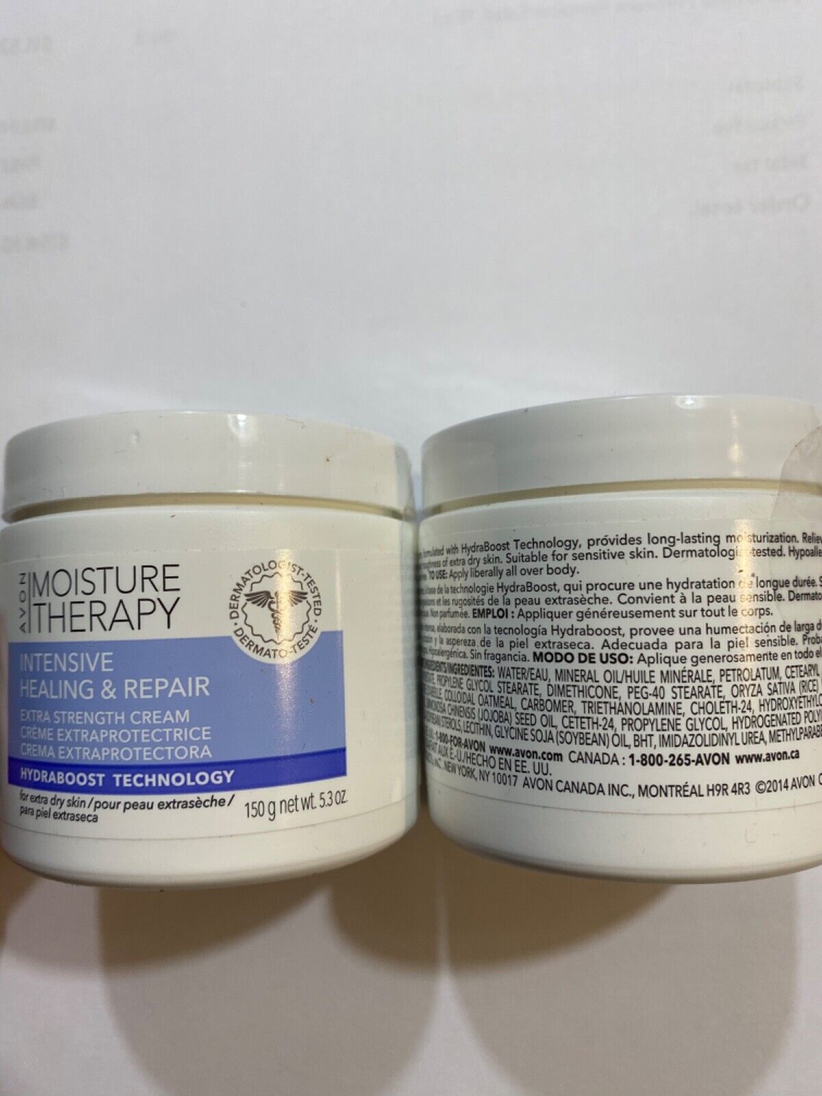 Avon Moisture Therapy Intensive Healing/Repair Extra Strength Cream~5.3oz~Lot 2 Avon - фотография #7