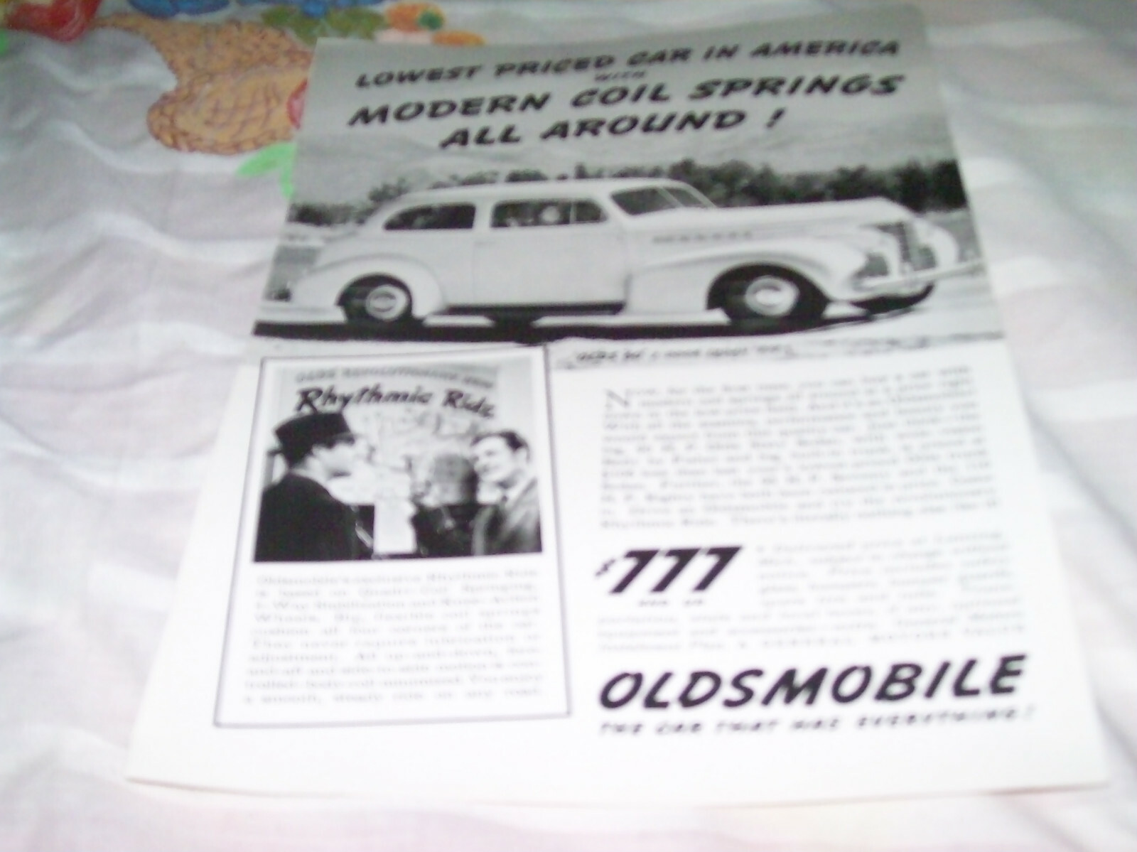 1937, 1938, 1939, 1973 NatGeo Oldsmobile Car Ads Без бренда - фотография #3