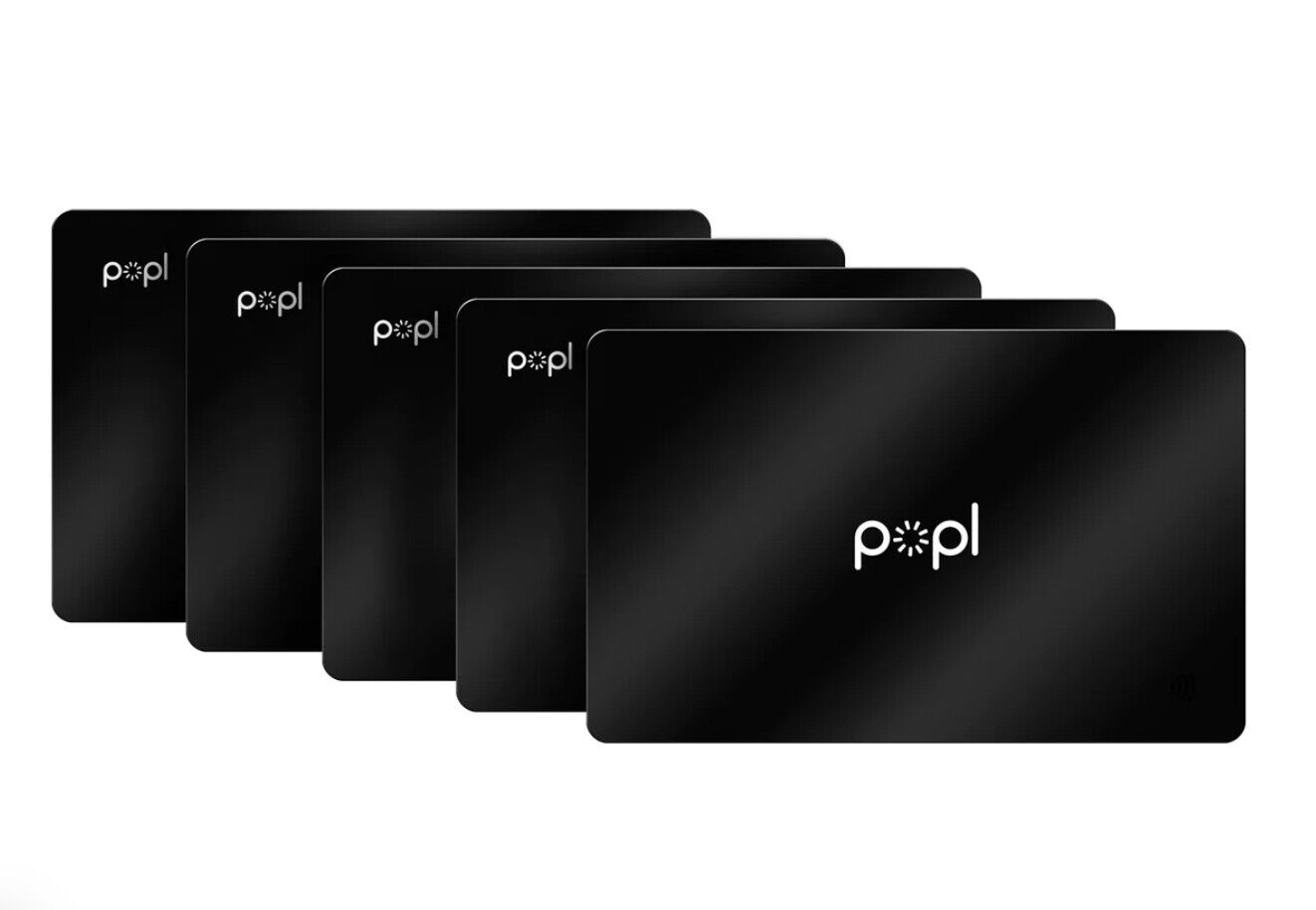 Popl Digital Business Card - Smart NFC Networking Card - Tap to Share Popl - фотография #5
