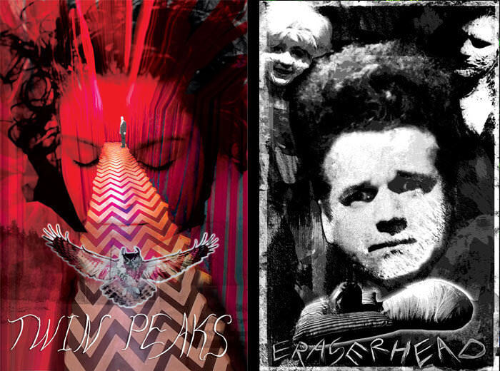 Twin Peaks Eraserhead  2 prints Lot 11 x 17 High Quality Posters Unbranded