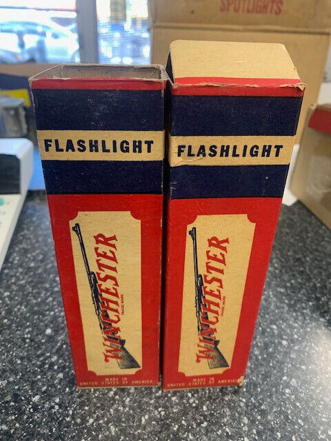 Winchester Flashlights Collectible Antique Winchester Repeating Arms Vintage Red Winchester - фотография #3