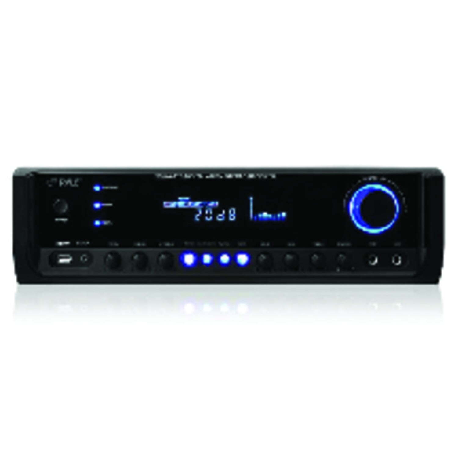 New Pyle PT390AU 300W 4 Channel Home Theater Amplifier Receiver Stereo USB/SD+6K Unbranded PT390AU - фотография #2