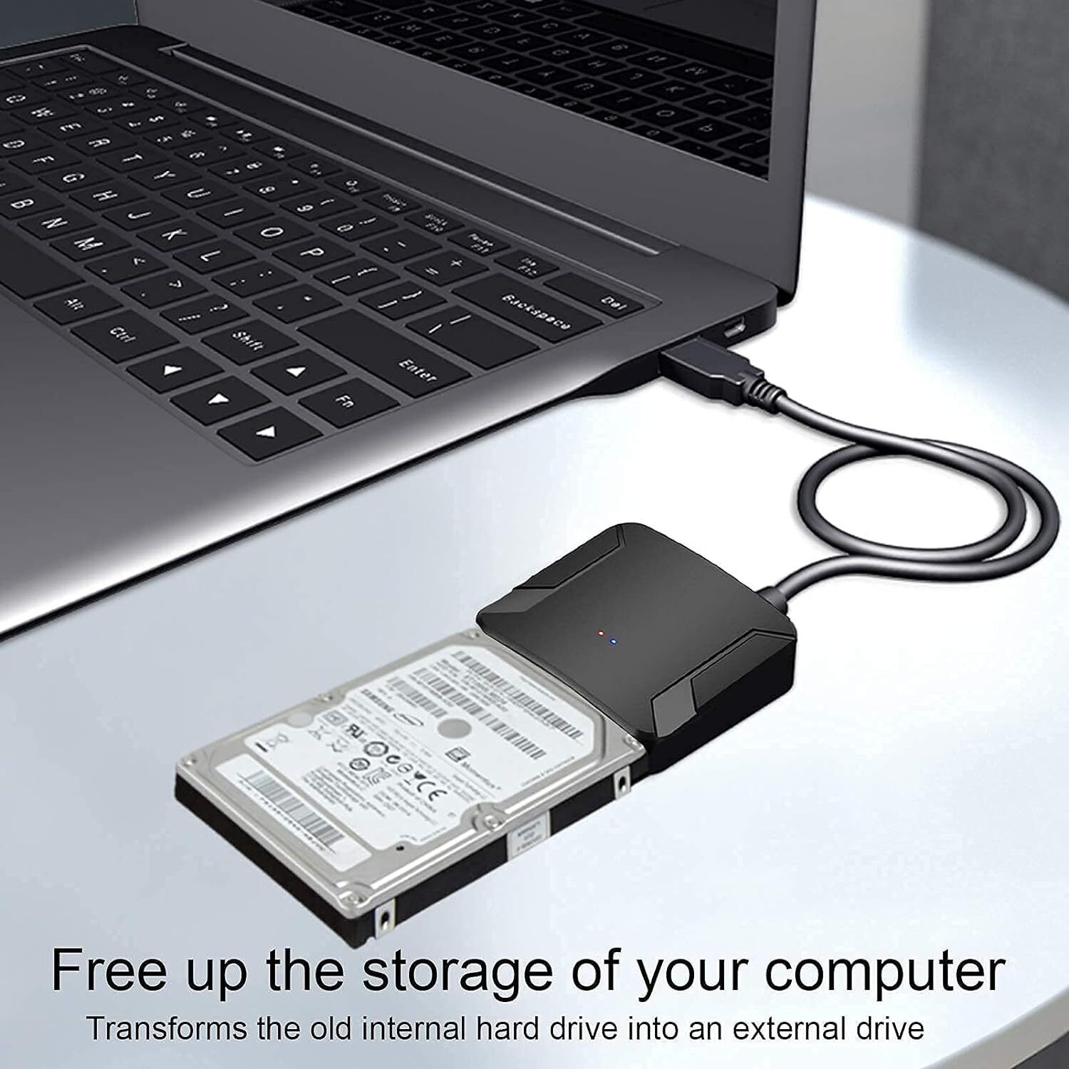 USB 3.0 to SATA External Hard Drive Converter Adapter 2.5'' 3.5'' SSD HDD Cable UVOOI Does Not Apply - фотография #9