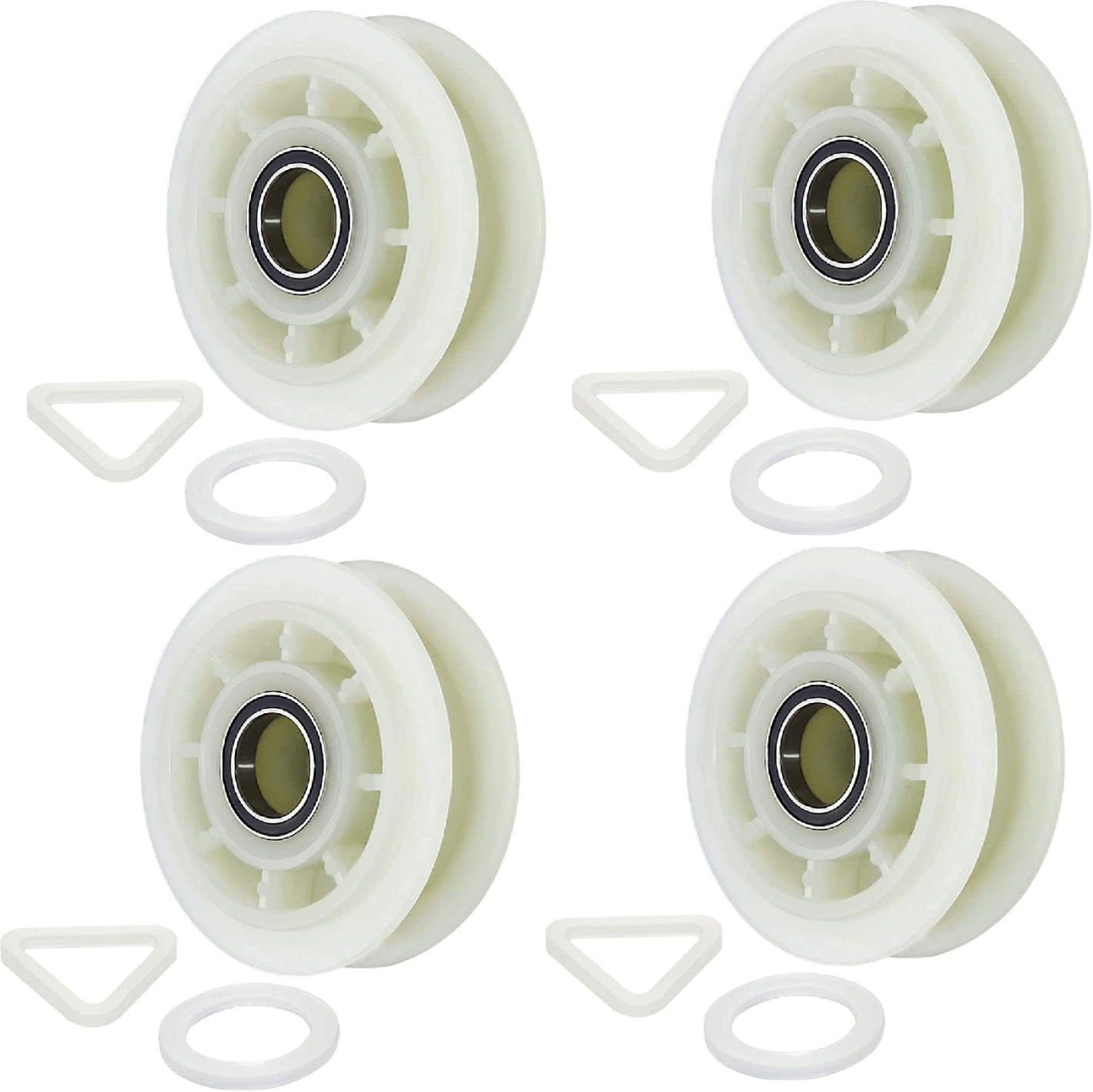 279640 Compatible Dryer Idler Pulley Roller for Whirlpool Kenmore New 4 Pack Scaroo 279640 - фотография #4