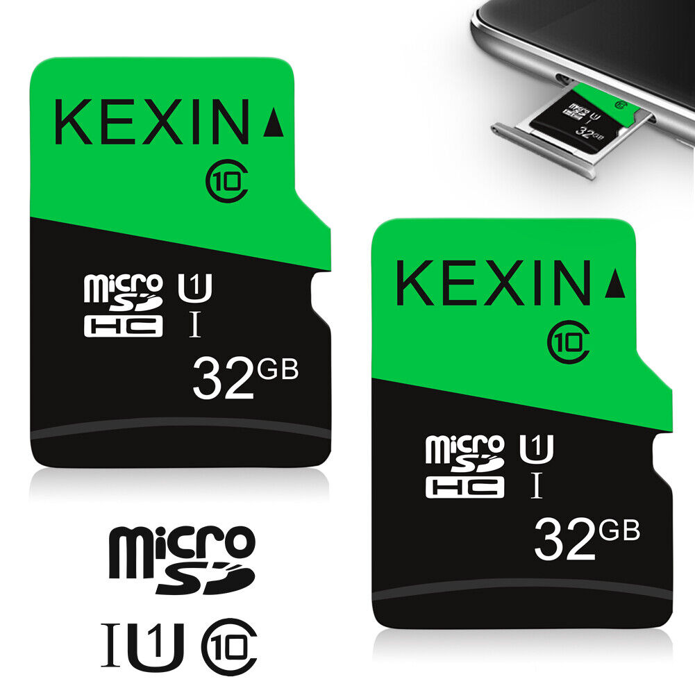 3Pack 32GB Micro SD TF Card SDHC Class 10 Flash Memory Card For Phone Camera Kexin - фотография #4