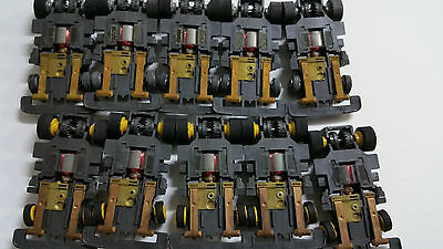 TYCO TCR CHASSIS WIDE LOT OF 10 COMPLETE GREY AND YELLOW BRAND NEW.FIRE SALE! TYCO tyco TCR - фотография #5