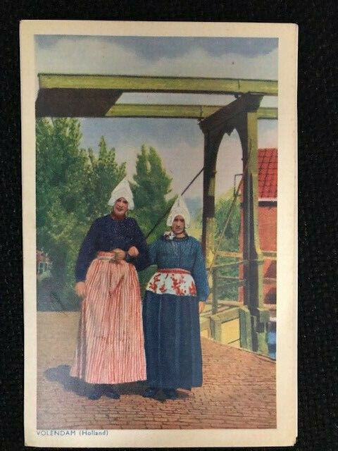 Vintage Holland Postcards (11) – Vokendam Marken Leeland Costumes etc Christmas Без бренда - фотография #11