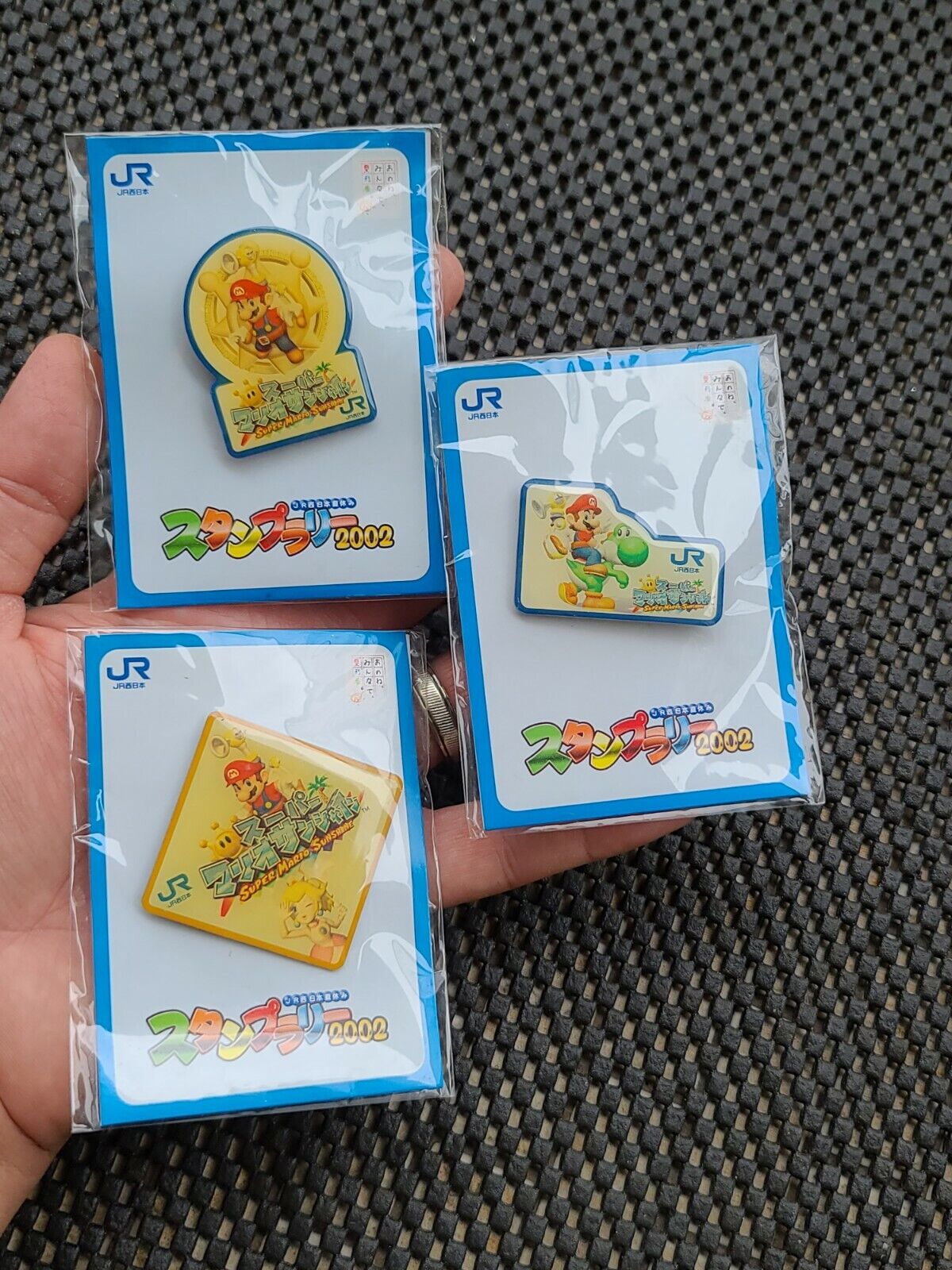 Nintendo Super Mario Sunshine enamel pins Rare Promo LOT SNES GBA GAMECUBE 3DS Nintendo none - фотография #6