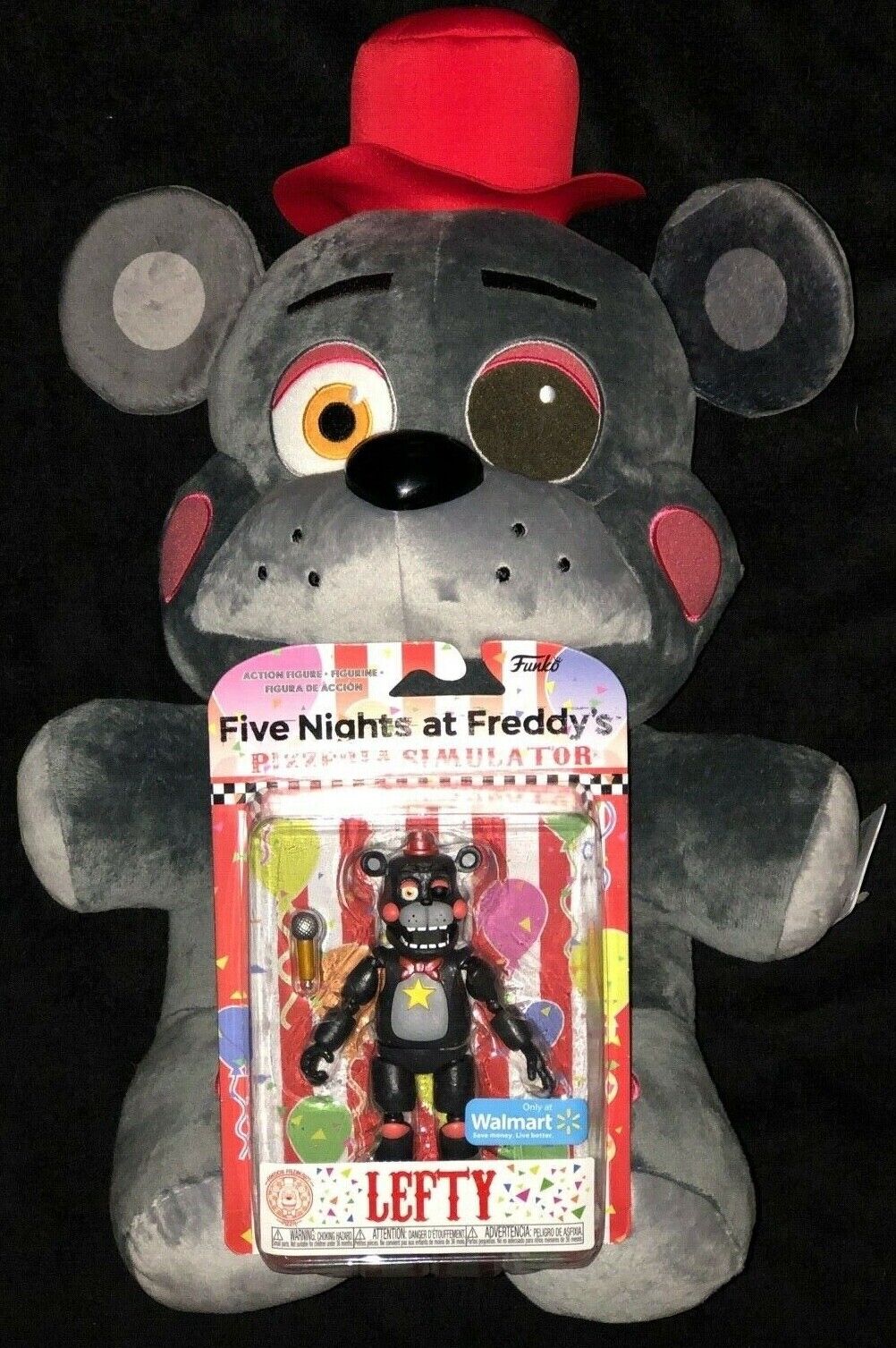 Funko Five Nights at Freddy's FNAF Pizzeria Simulator 16" Lefty & ACTION FIGURE Funko DRMH210805