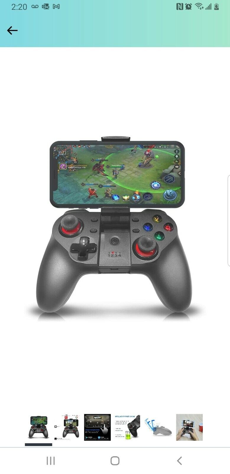 CHENGDAO Mobile Smartphone Gaming Controller Wireless Compatible Android,Tablet  Chengdao N/A - фотография #2