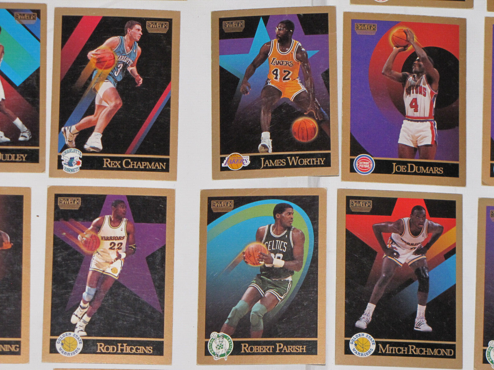 Lot Of 50 1990-91 Skybox Basketball Cards Vintage  Без бренда - фотография #2
