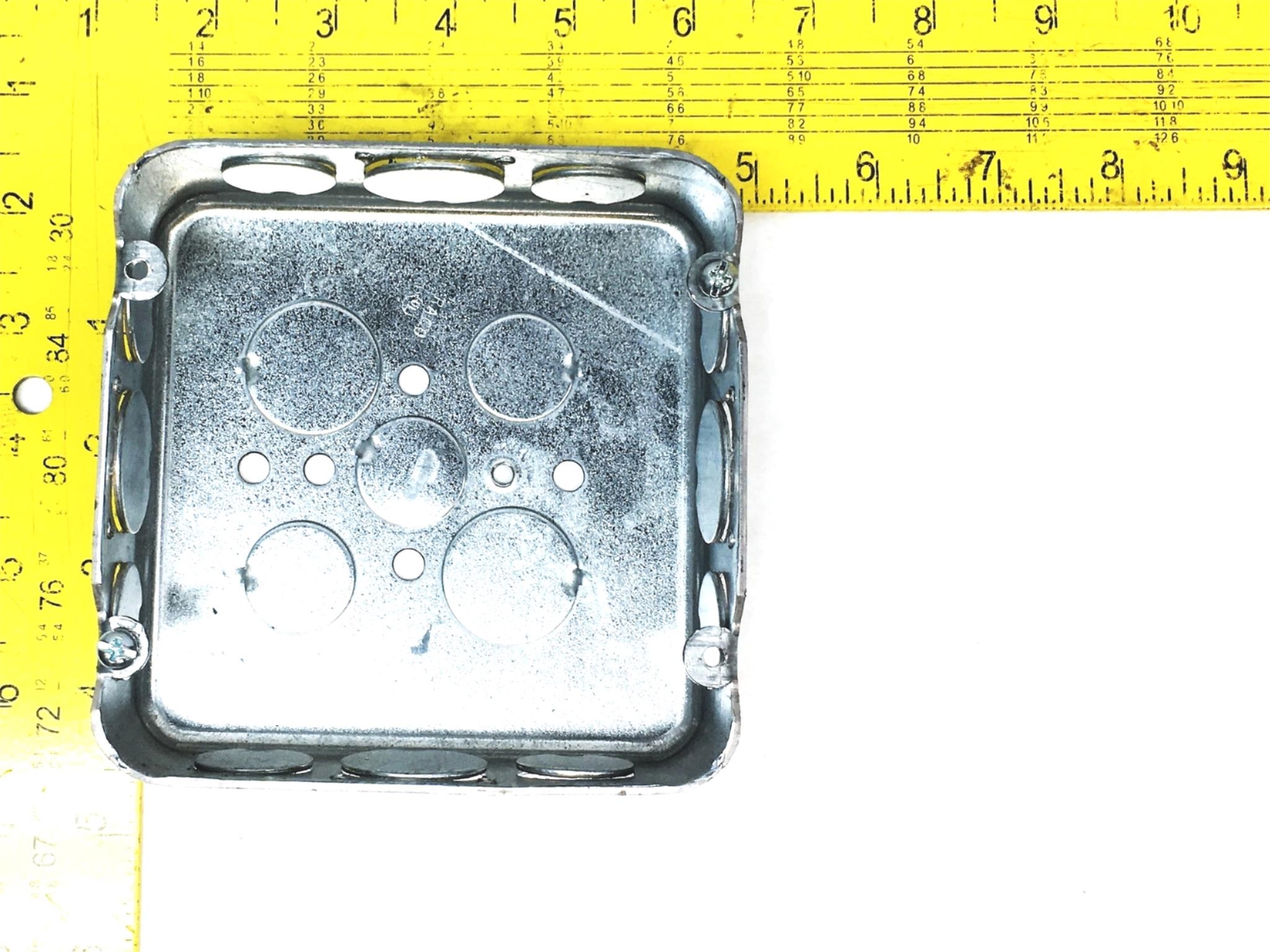 Raco H Square Gang Outlet Box 4-1/2 1-1/2 Inch [Lot of 4] NOS Raco NA - фотография #4