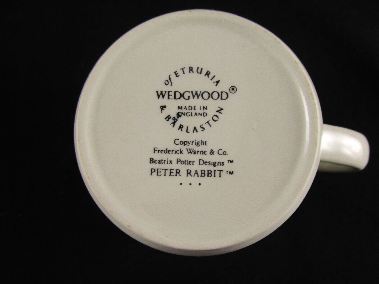 Wedgwood Beatrix Potter Peter Rabbit China Mug Cup 1 handle England Lot of 4 Wedgwood - фотография #11