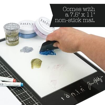 Tim Holtz Glass Cutting Mat - Work Surface with 12x14 Measuring Grid and Large Does not apply Does Not Apply - фотография #4