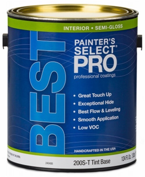 True Value 200S-T-GL Semi-Gloss Tint Base Interior Latex Wall Paint (Pack of 4) True Value Mfg Company 200S-T-GL