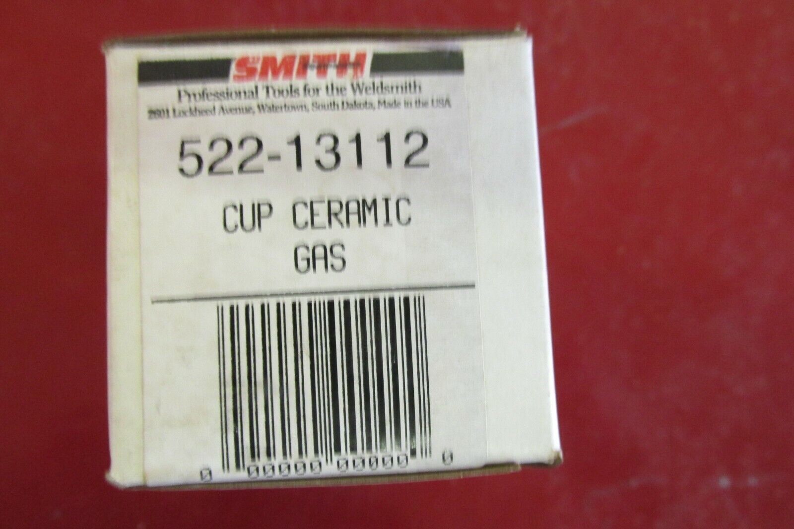 Smith 522-13112 Cup Ceramic Gas Tig Torch Tip 10 per pack Smith Does Not Apply