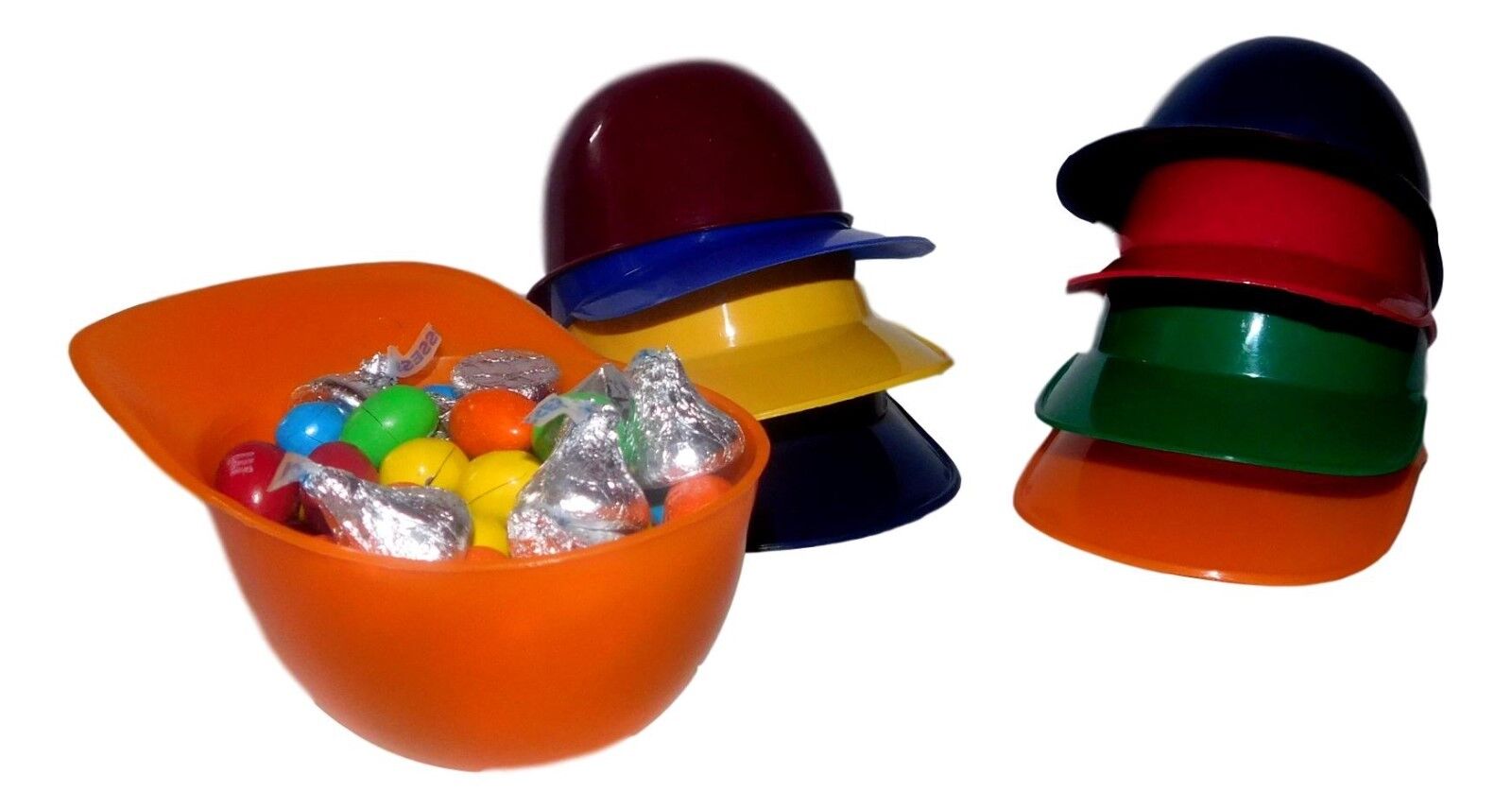 12 Baseball Caps Party Favors Made in USA, Recyclable 8 Colors Offered Jean's Plastics Does Not Apply - фотография #3