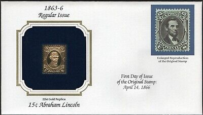 1863-6 Regular Issue U.S Golden Replicas of Classic Stamps. Set of 2 Без бренда - фотография #2