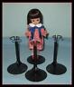 3 BLACK KASIER 8" Betsy McCall Doll Stands for vintage 9" SKIPPER Penny Brite Kaiser 20SMB