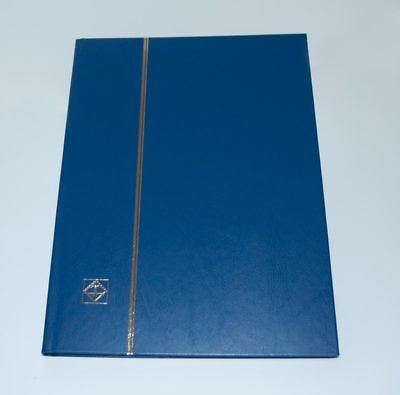 Lighthouse 16 Page Hardcover Stockbook, Blue LS4/8 "BASIC S16" - FREE SHIPPING Lighthouse