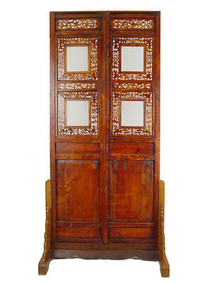 Chinese Antique Open Carved Screen/Room divider w/Stand 20P41 Без бренда - фотография #11