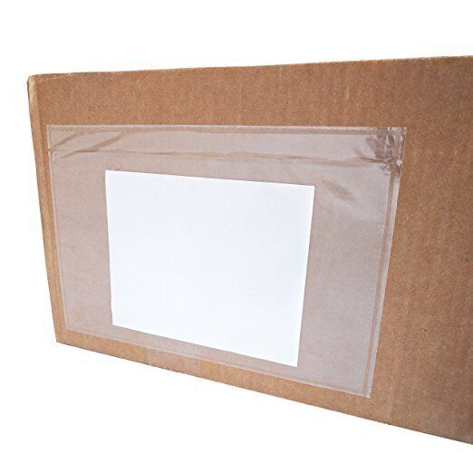 100 Clear Envelope Pouches 6x9 Slip Plastic Self Adhesive Shipping Label Packing Unbranded Does not apply - фотография #2