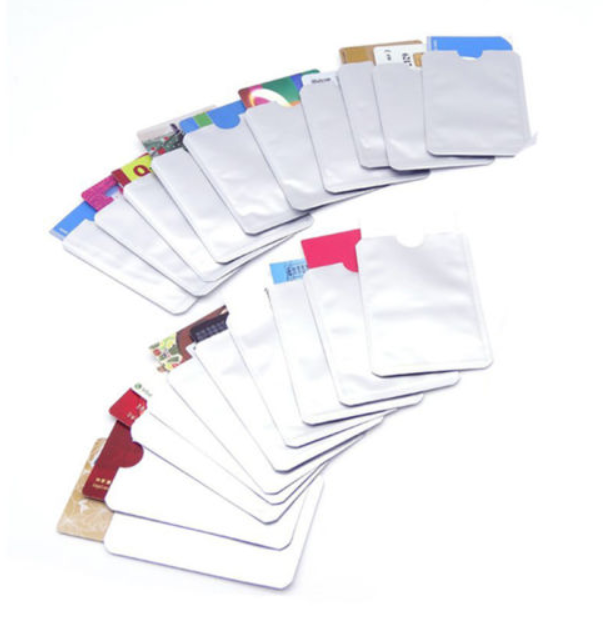 RFID Blocking ANTI THEFT Aluminum Safety Sleeve Credit Card Protector   IT GOV Security DOES NOT APPLY