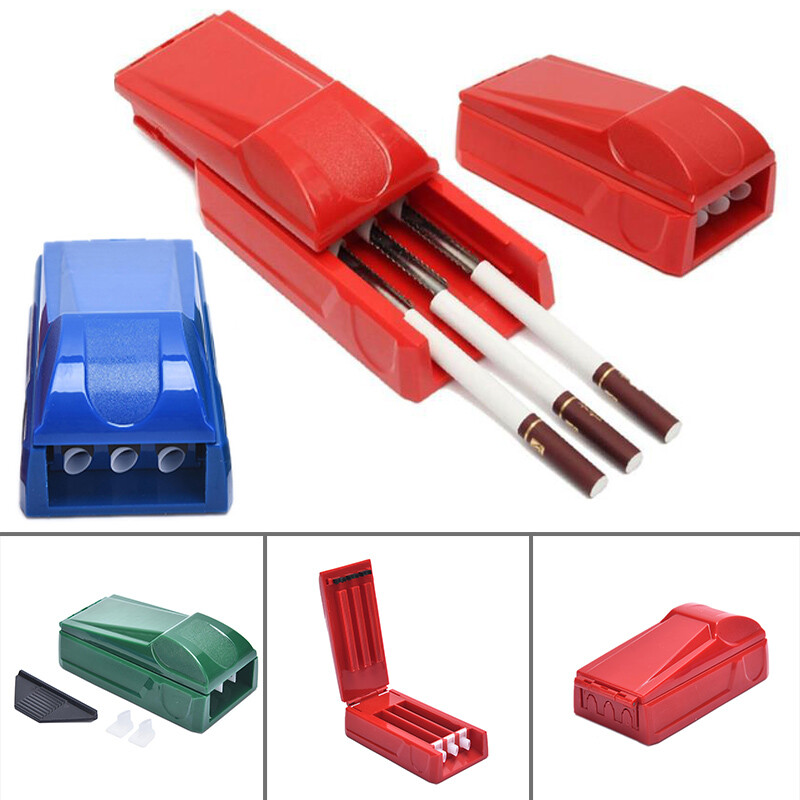 Manual Triple Tobacco Cigarette Rolling Tube Injector Machine Maker Roller _xi Unbranded Does Not Apply - фотография #3