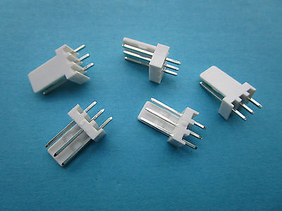 100 pcs 2510 Pitch 2.54mm 3 Pin Male Plug Connector Straight pin New SL - фотография #7