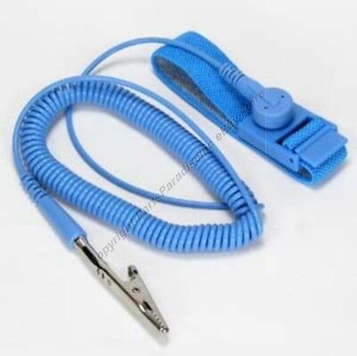 Lot10 Anti-Static Wrist Strap, Antistatic Device Grounding Clamp Cable/Cord/Wire Parts Paradise XZN