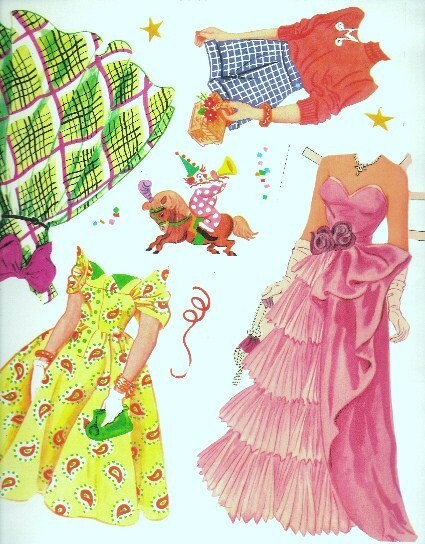 VINTAGE UNCUT 1950's MARY HARTLINE/MARY SUE PAPER DOLLS~#1 REPRO~2  SETS~RARE!! Без бренда - фотография #4
