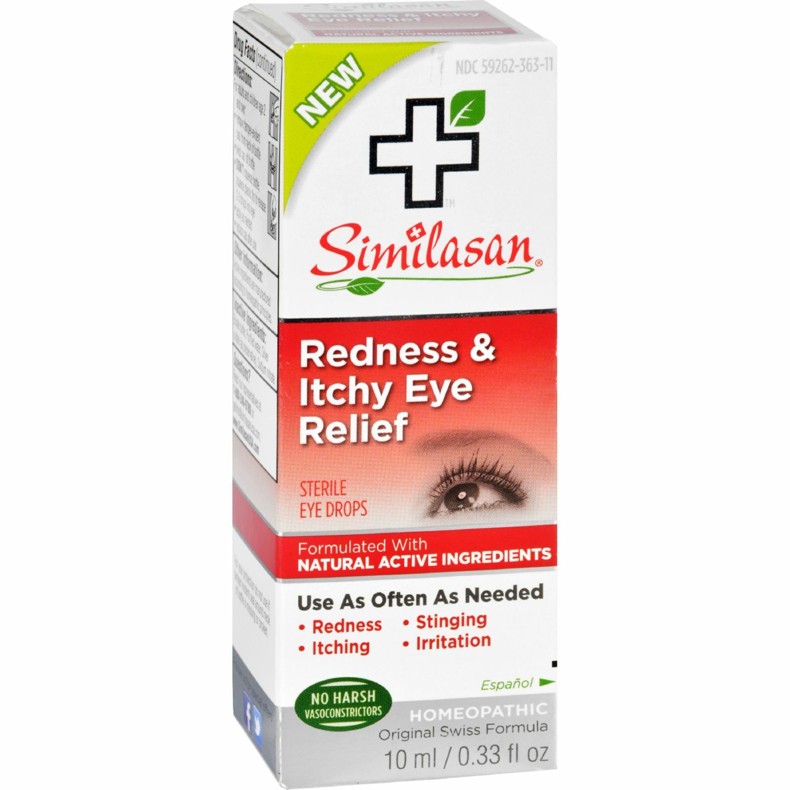 Similasan Eye Relief Drops Sterile .33 Fz 2 Pack SIMILASAN