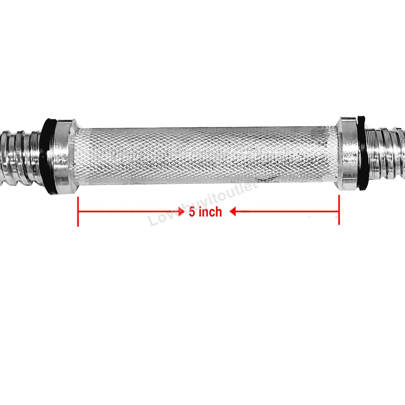2 Pack Adjustable Dumbbell Handle Straight Barbell Arm Blaster for 1" Holes Lovebuyitoutlet Dumbbell Bars - фотография #3
