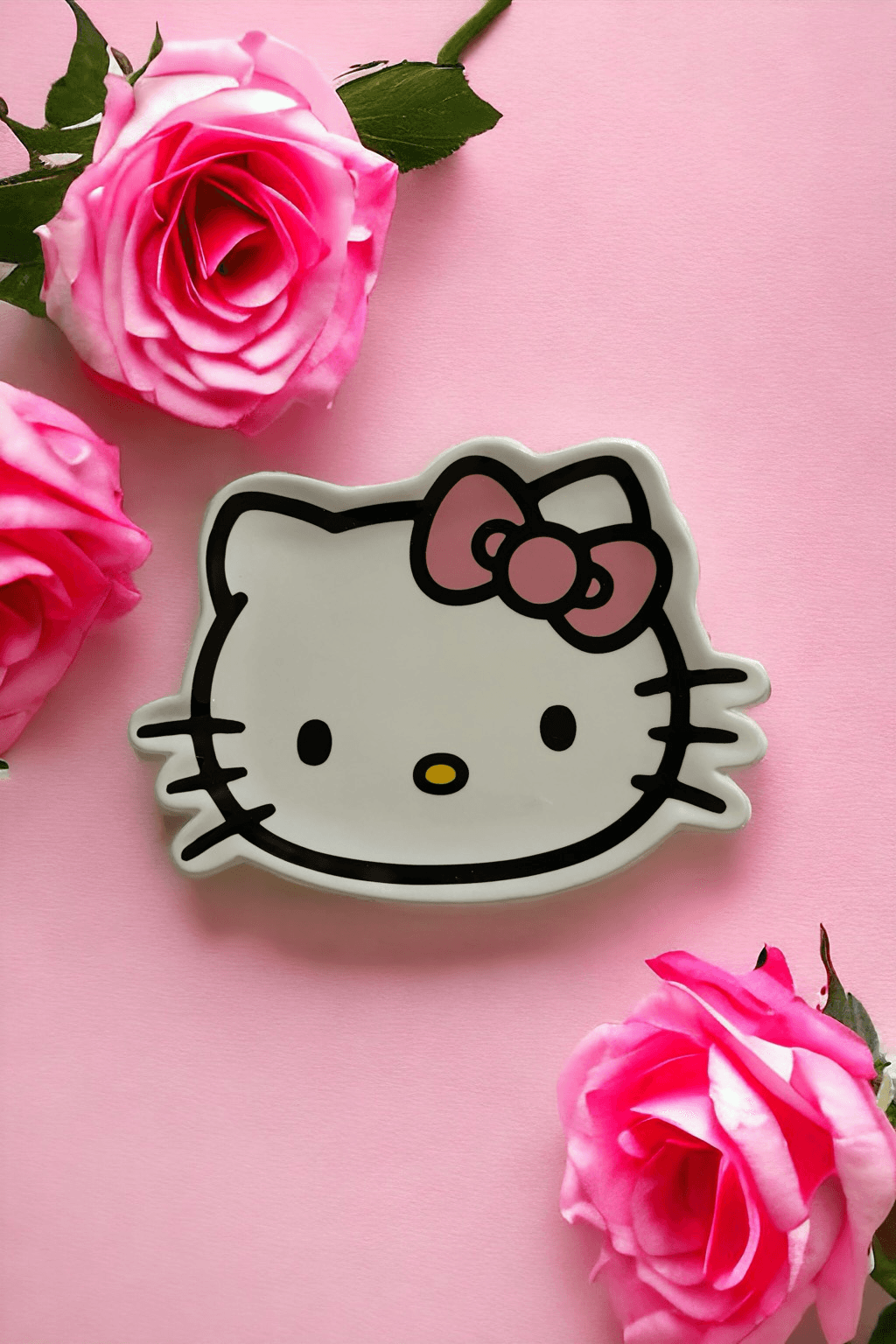 Hello Kitty Ceramic Trinket Tray Jewelry Ring Holder Dish Sanrio NEW w/ Tags! Hello Kitty