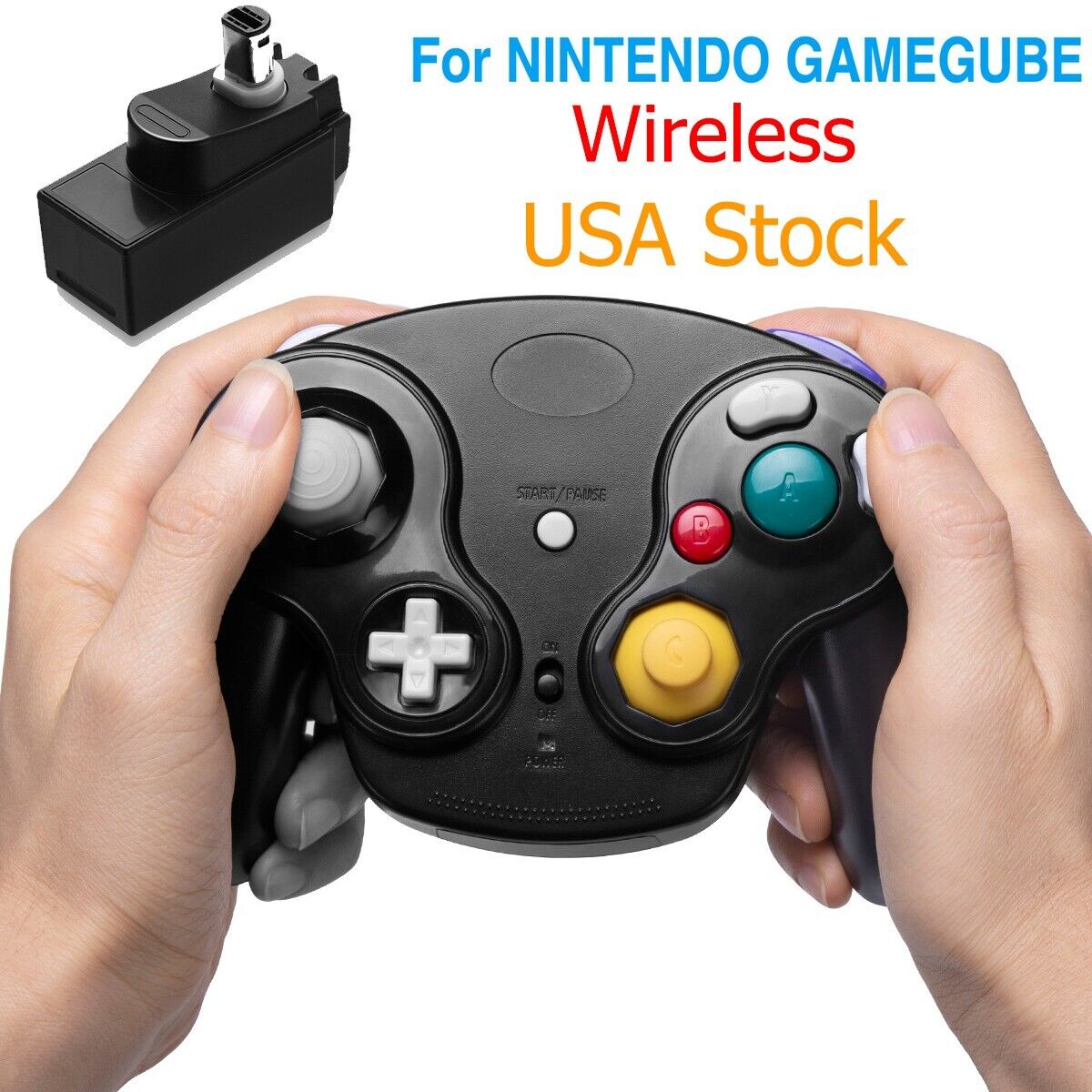 2.4G Wireless Controller Gamepad Joystick for Nintendo GameCube NGC Console Unbranded - фотография #2