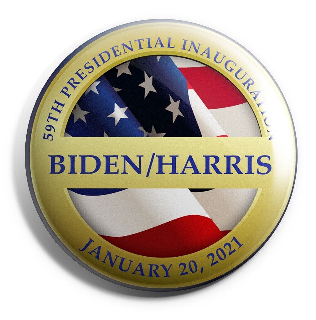 Joe Biden / Kamala Harris Inauguration Buttons set of 6 (INAUG-ALL)	 Без бренда - фотография #6