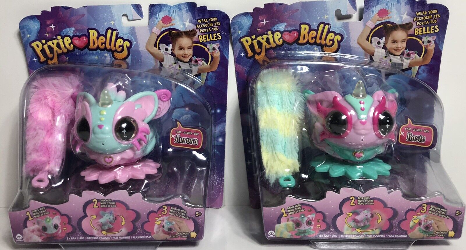 Pixie Belles Aurora & Rosie Interactive Enchanted Animal Toy - LOT OF 2 WowWee 39263927 - фотография #12