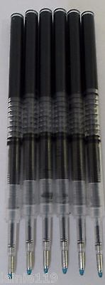 6 X Uni-Ball Vision RT Rollerball Pen Refills, UBR-78, Bold 0.8 mm Point, BLACK Без бренда UBR-78 - фотография #2