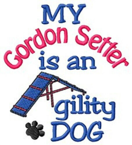 My Gordon Setter is An Agility Dog Ladies T-Shirt - DC1904L Size S - XXL Без бренда