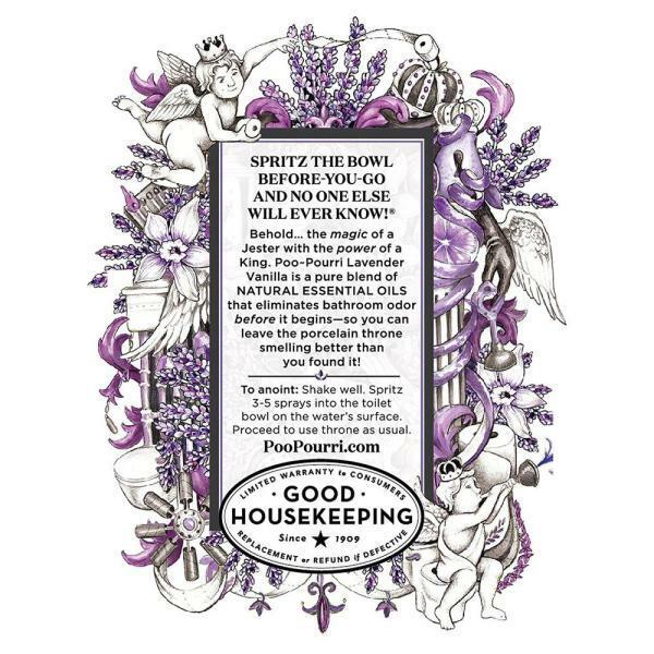 *2-Pieces* Poo Pourri Before You Go Toilet Spray Lavender Vanilla & Citrus 4 Oz Poo-Pourri LV-004 - фотография #3