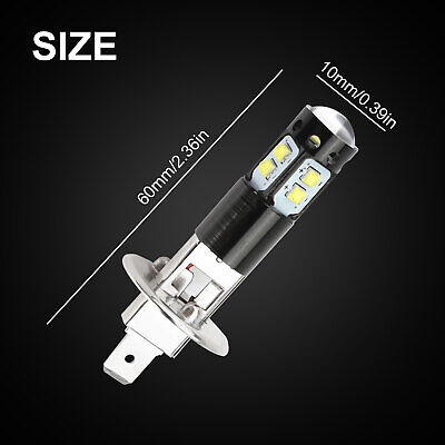 4x H1 200W Super Bright CREE LED Headlight Fog Driving DRL Bulbs Kit 6500K White EEEKit Does Not Apply - фотография #7