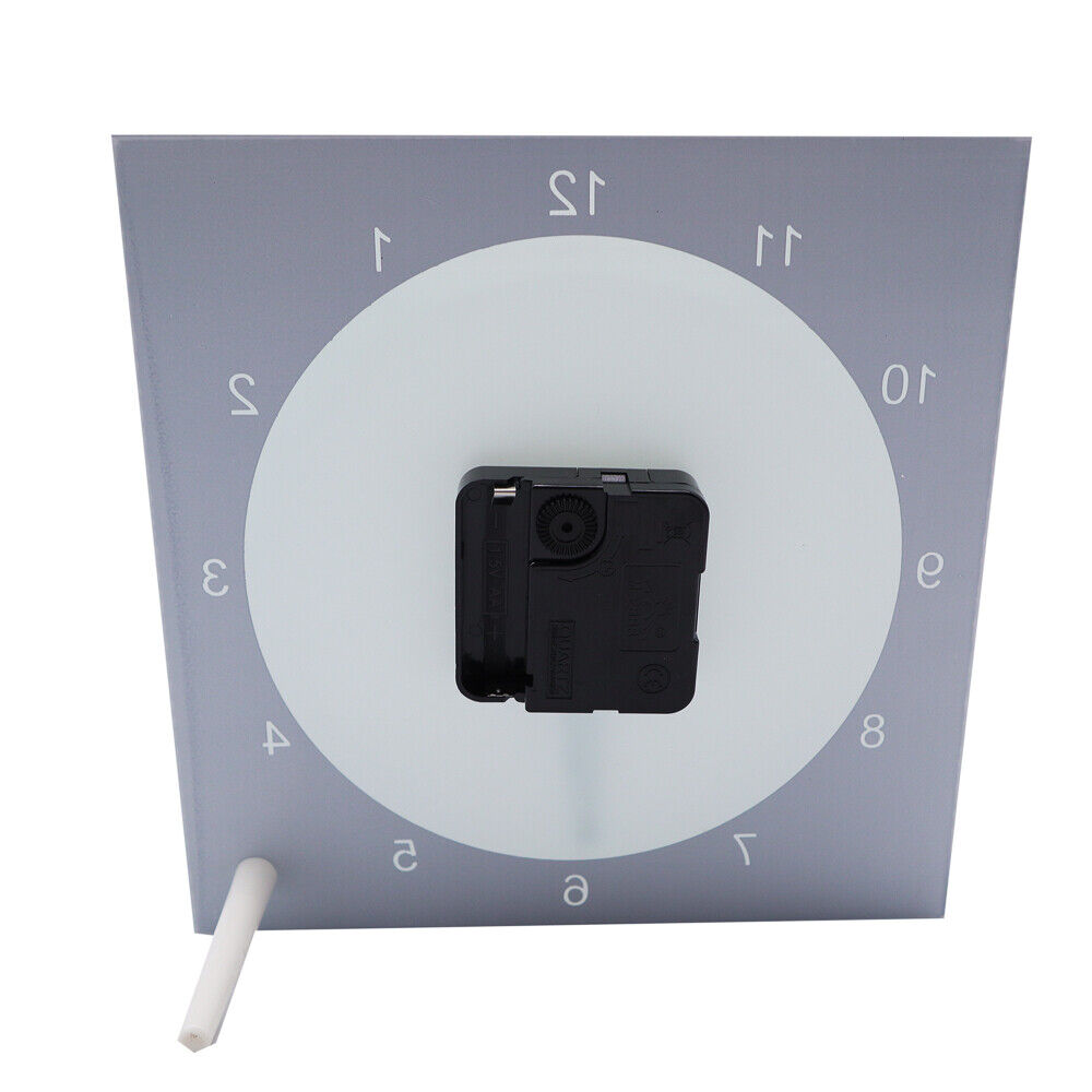 US Stock 20pcs 7.8" Sublimation Blank Mirror Edge Glass Photo Frame with Clock signagemaker 0163001832200 - фотография #9