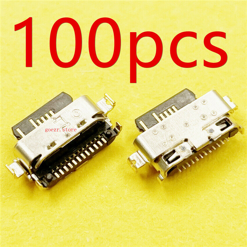 100pcs For Alcatel 3T10 2020 8094M 8094X USB Dock Connector Charging Port Unbranded