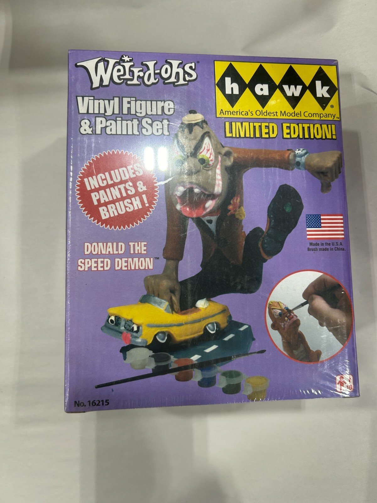 Weird-Ohs Hawk Donald The Speed Demon Vinyl Model Kit Limited Edition HAWK Weird-Ohs Donald The Speed Demon