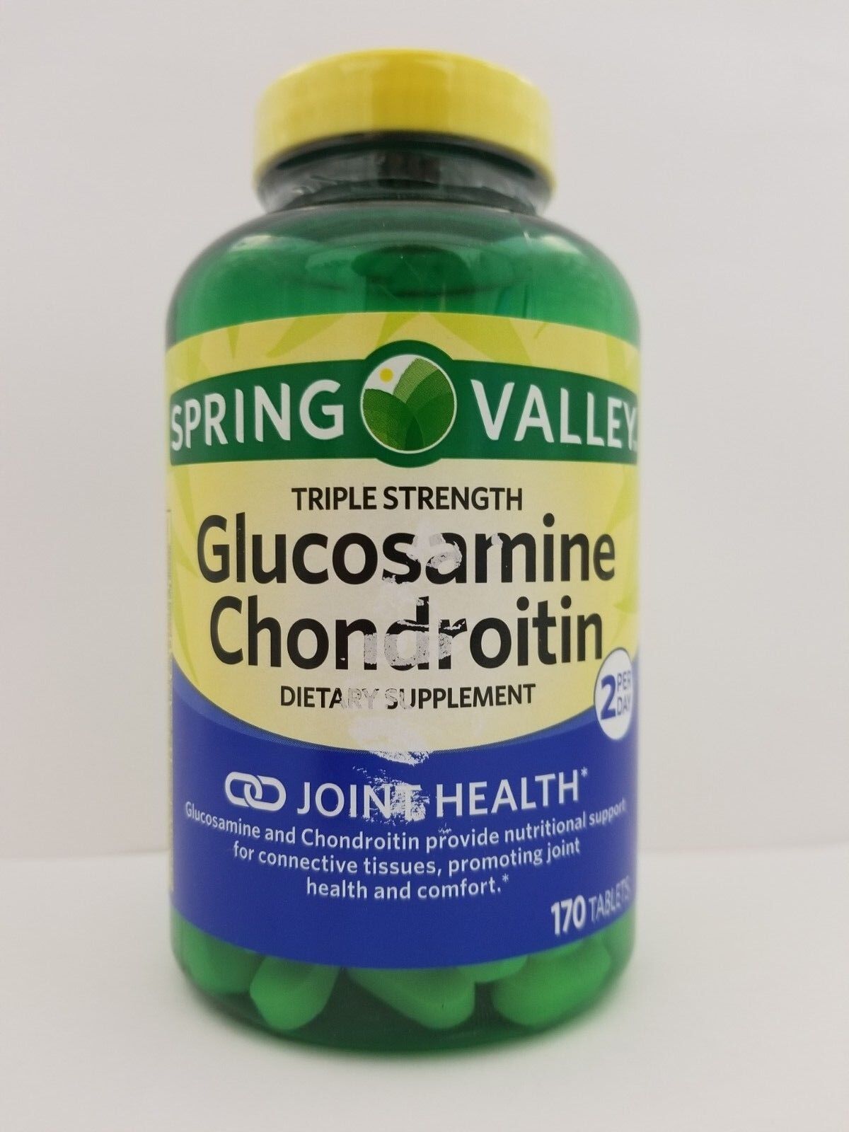 Spring Valley Triple Strength Glucosamine Chondroitin 170 Tablets 2PK Exp 9/24+ Spring Valley W3192 - фотография #2